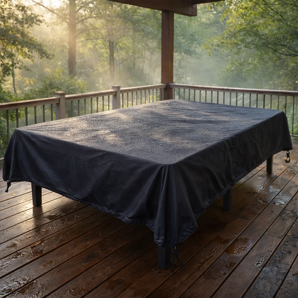Ping pong table cover vs tarp - which one actually protects your table from weather damage